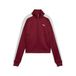 PUMA T7 ALWAYS ON kort trainingsjack voor dames XL, Garnet Glow Créme De Mint Red Green