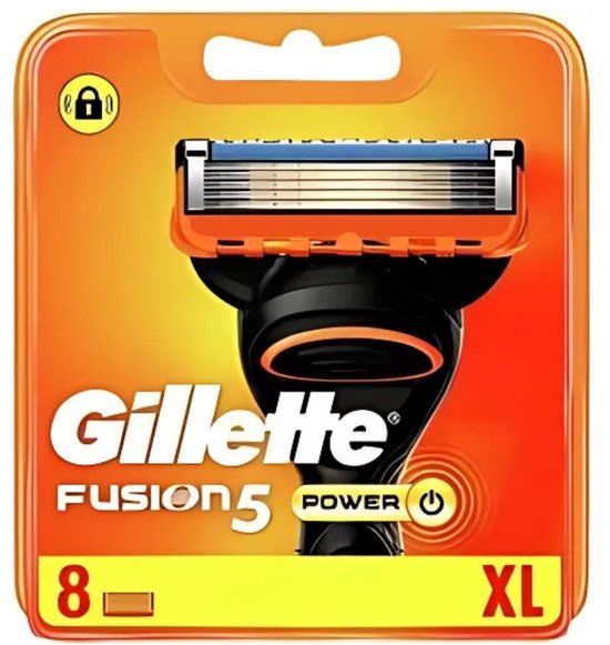 Gillette Fusion5 Power - Scheermesjes - 8 stuks