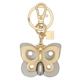THUN - Grote vlinder sleutelhanger - metaal - collectie Sempre con me - 4 x 8 cm