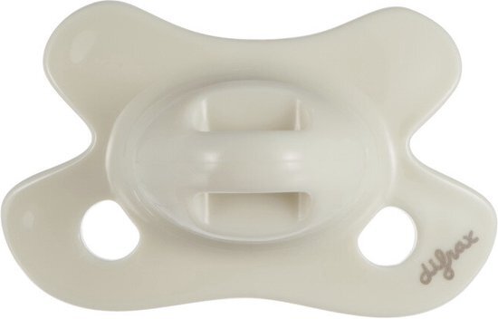 Difrax Fopspeen Dental Newborn - Pure Popcorn crème