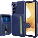 Selected by GSMpunt.nl Portemonnee Hoesje Geschikt voor Samsung Galaxy S23 Plus - Back Cover met Pasjeshouder - Donkerblauw