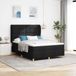 Prolenta Maison Exclusive - Boxspringbed met hoofdeinde, zwart, 200 x 160 cm, gestoffeerd