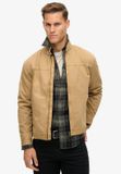 Superdry Klassieke Harrington jas Heren Canyon Beige XL
