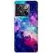 OnePlus Siliconen hoesje - Compatibel met OnePlus 10T 5G - ontwerp galaxie bleue