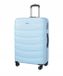 Puccini Valencia Grote Reiskoffer Polycarbonaat Blauw 84L