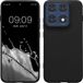 kwmobile telefoonhoesje geschikt voor Motorola Edge 70 Pro - Hoesje voor smartphone - Back cover in mat zwart