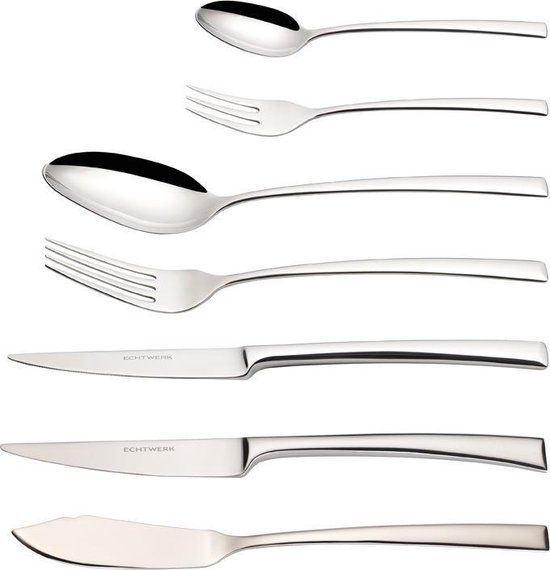 Echtwerk Tafelbestek "AVELINO" 42 delig RVS 18/10 incl. kassette