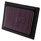 K&N Vervangingsluchtfilter compatibel met Ford Fiesta 4/2002-2008, Ford Fusion 8/2002-2012, Mazda 2 2003-2007 (33-2853)
