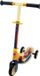 Smoby Loopauto Cars, pliable, avec 3 roues silencieuses, plateau en bois, volant orientable, jaune et multicolore