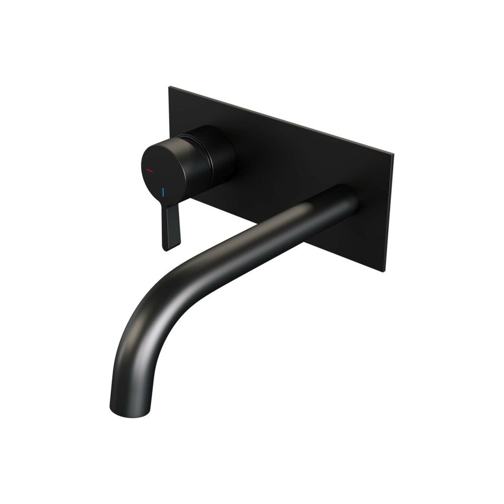 Brauer Black Edition Inbouw Wastafelkraan Zwart