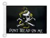 AZ FLAG Bootvlag Don't Tread On Me piraat 45x30 cm