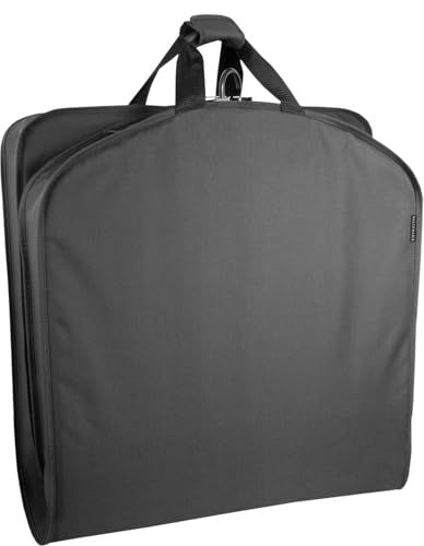 WallyBags Kledingstuk tas voor reizen en zakenreizen met draaggrepen, Zwart (zwart) - 701 BLACK