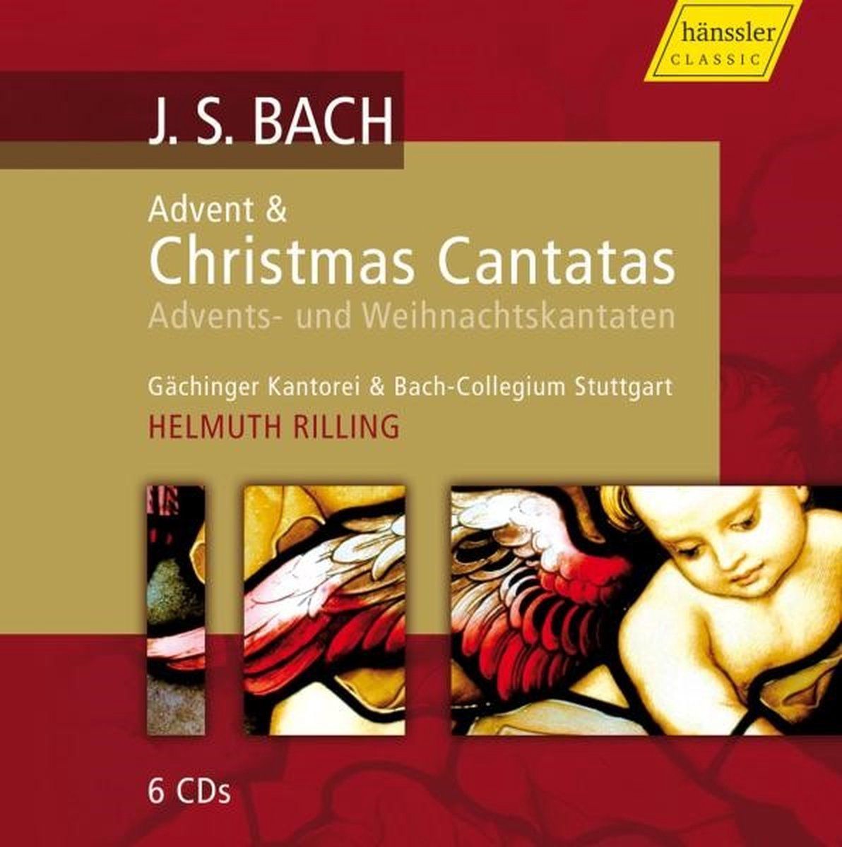 Outhere Gächinger Kantorei, Bach Collegium Stuttgart, Helmuth Rilling - J.S.Bach: Advent & Christmas Cantatas (6 CD)