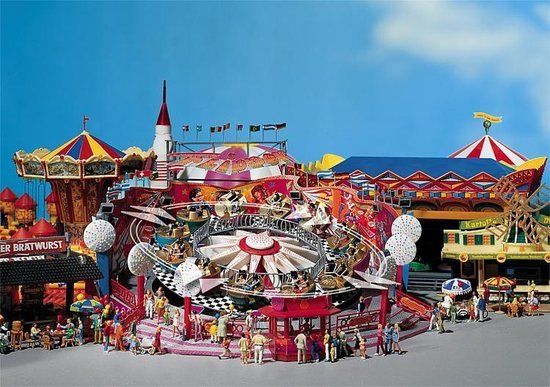 Faller - Carrousel Flipper - Schaal H0 - Modelbouwset