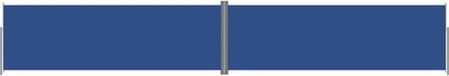 vidaXL Pare-vent rétractable 200x1200 cm bleu