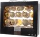 Decoris kerstballen - 42x - goud - glas - 5-6-7 cm - mat/glans/glitter - kerstversiering - Kerstboomversiering