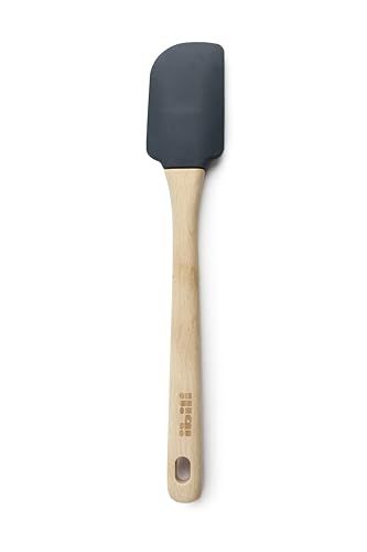 IBILI Nuuk Siliconen spatel met handvat van beukenhout, 30 cm