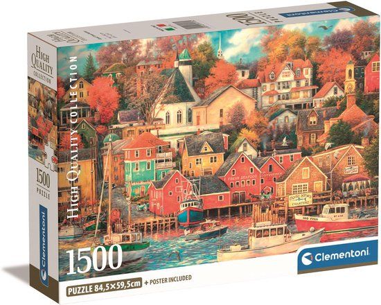 Clementoni - Puzzel - 1500 Stukjes - Good Times - Puzzel Voor Volwassenen - High Quality Collection