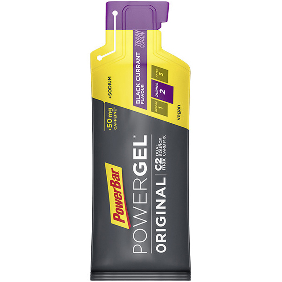 PowerBar Powergel + Cafeine Black Currant 41g