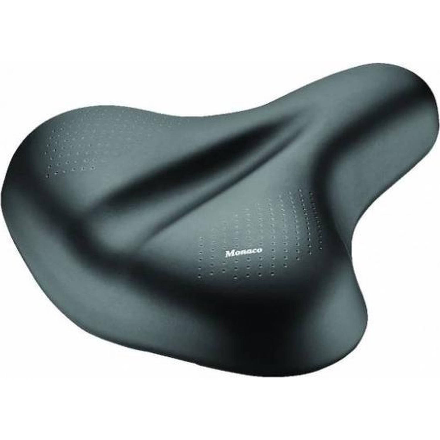 Selle San Remo selle san remo fietszadel monaco 25,5 cm polypropeen zwart