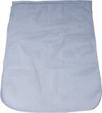 Merkloos / Sans marque Wasnet 60x90 cm - Met ritsafsluiting - Wit - professionele stomerij kwaliteit