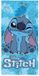 Lilo en Stitch Serviette de plage Sweet Wink Polyester à séchage rapide Bleu 70 x 140 cm