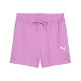 PUMA Sport jersey short met hoge taille voor dames, 10 cm M, Mauve Pop Pink