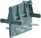 Hager systo – Deksel Blind 1 Module Aluminium