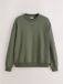 Next - Heren - Katoenrijk lichtgewicht jersey sweatshirt met ronde hals - Groen