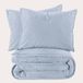 NOUS Living stonewashed dekbedovertrek 2-persoons (200x220 cm)