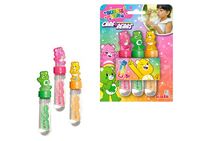 Simba Care Bears Bellenblaasstaafjes, 3-delige set, bellenblaasspeelgoed met geluksbeerchies, elk 30 ml loog, kleurrijke outdoorset voor kinderen, ideaal cadeautje of cadeau, vanaf 3 jaar
