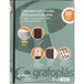 Grafoplás 98141610 Elite map met hoesjes, halfvaste omslag, A4, zwart