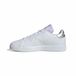 adidas Dames Advantage Base 2.0 schoenen, Ftwr White/Ftwr White/Silver Met., 42 EU