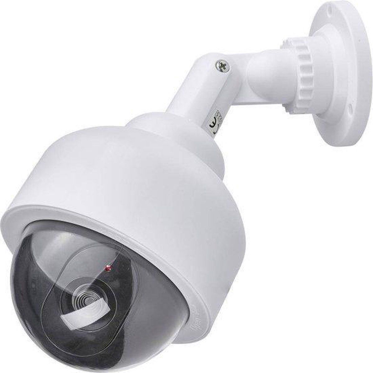 Vintag Dummy Camera Outdoor - Met Dome - Wit - Kunststof - IP65