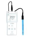 Apera Instruments PH400 draagbare pH-meter (incl. 201T-S pH-elektrode met geïntegreerde temperatuurmeting; pH-meetbereik: 0,00 tot 14,00)
