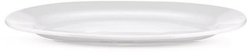Alessi Serveerschaal PlateBowlCup - AJM28/22 - Wit Porselein - 36 x 25 cm