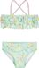 Playshoes Kinderbikini met UV-bescherming, Eenhoorn, Mint, Gebloemd, Maat 122/128