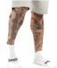 Lonsdale Hayles unisex sneakersokken, set van 6 stuks, wit/zwart, 39-42