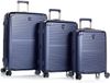 HEYS trolley Cruze 3pc Set Navy bleu foncé 77cm