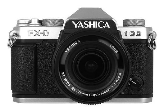Yashica FX-D 100 Compactcamera 13 MP Zwart