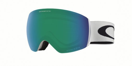 Oakley Flight Deck XM - Ski Goggle - Matte White / Prizm Jade Iridium