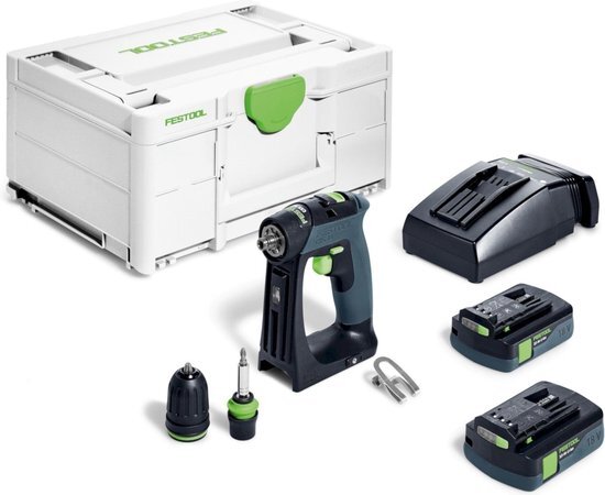 Festool CXS 18 C 3,0-Plus Accu Schroefboormachine 18V 3.0Ah in Systainer - 576883
