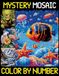 Mystery Mosaics Color by Number: Easy Color Quest Coloring Book with Pixel Art for Stress Relief & Relaxation