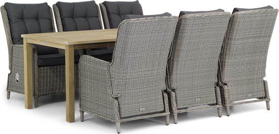 Garden Collections Kingston/Weston 210 cm dining tuinset 7-delig