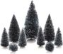 Luville Arbre à brosses assorti 9 pièces