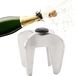 Ouvre-bouteille de champagne - Acier inoxydable poli Décapsuleur de vin mousseux
