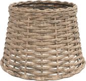 vidaXL Lampenkap Ø25x17 cm wicker bruin