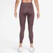 Nike Tempo Swoosh Legging de course pour femme 7/8 Violet L