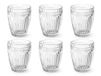 H&h Set van 6 Daisy glazen cc270 transparant