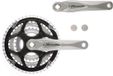 Miranda Crankstel Alfa 3, 48/38/28T 8mm - zilver